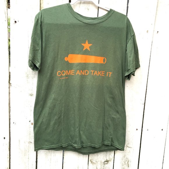 $7 or 2/$10 tshirt sale: Come and Take It cannon t-shirt - Picture 3 of 5